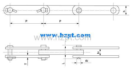 Steel Drag Chain WT300 WT350 For Machine Equipment
